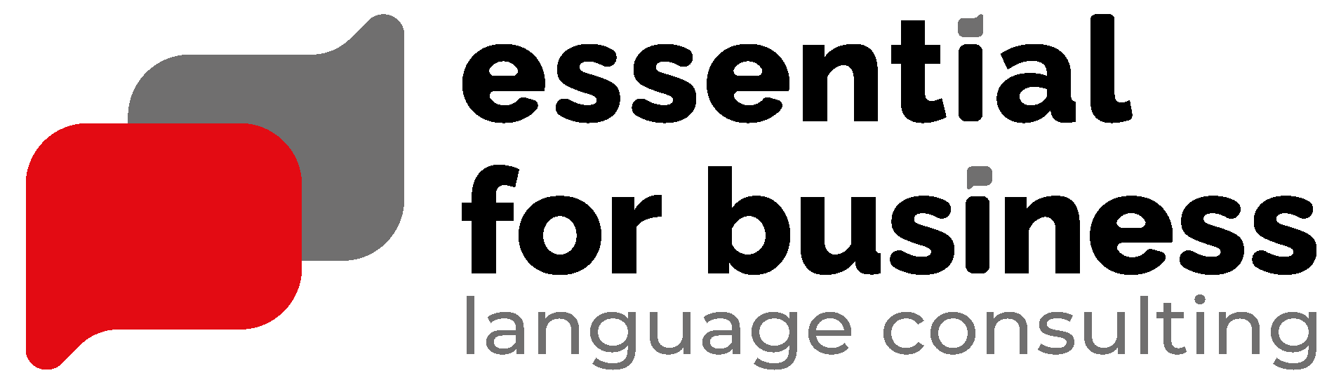 logo essential for business cursos de idiomas para empresas